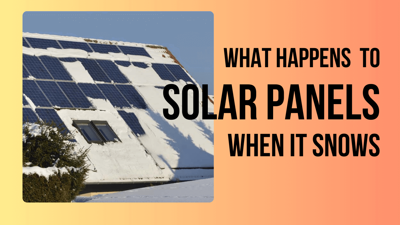 What Happens to Solar Panels When It Snows