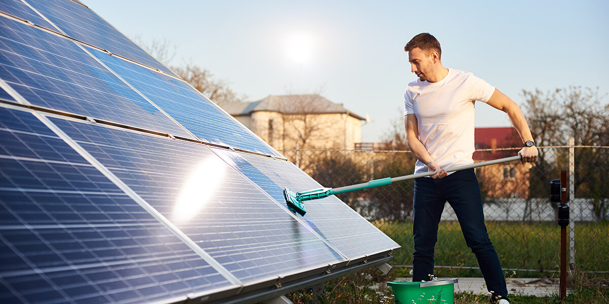 how often should you clean solar panels