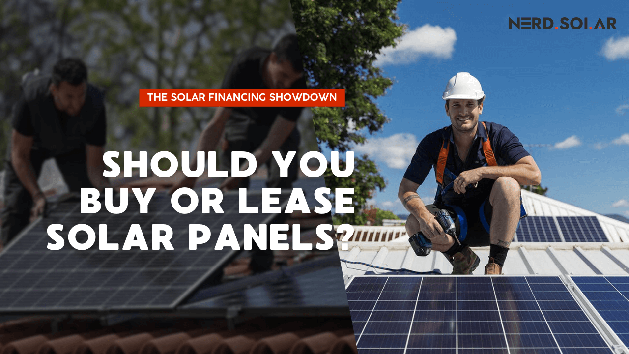 should you buy or lease solar panels